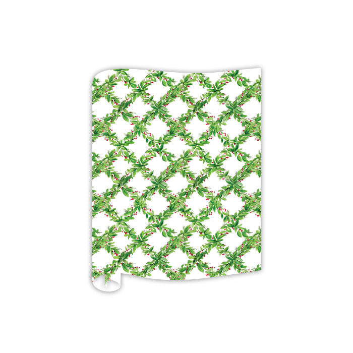 Holly Lattice Table Runner