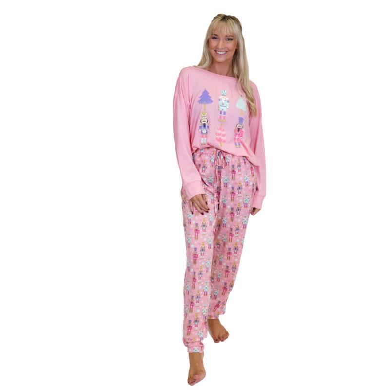 Adult Whimsy Nutcracker Bamboo Pajama Set