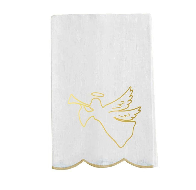 Mary Square | Embroidered Angel Tea Towel