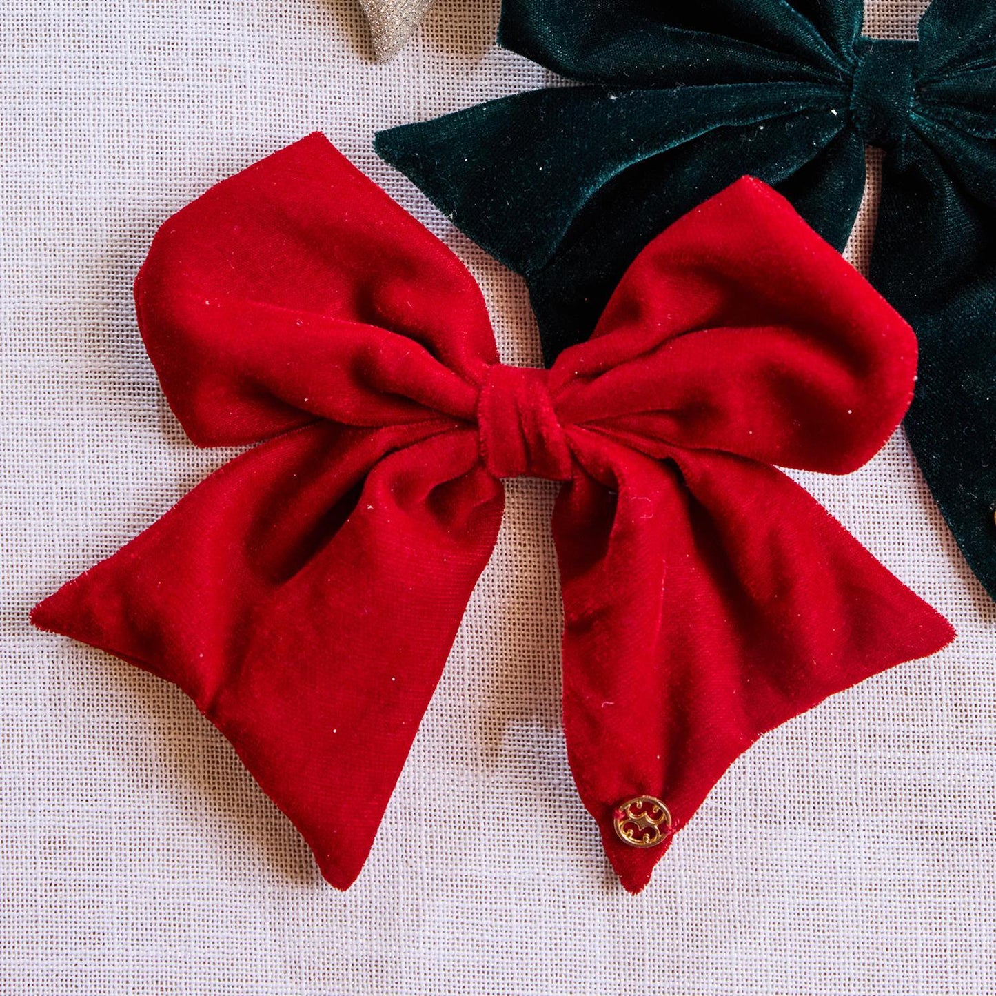 Red Velvet Magnetic Bow (for Interchangeable Serving Boards)