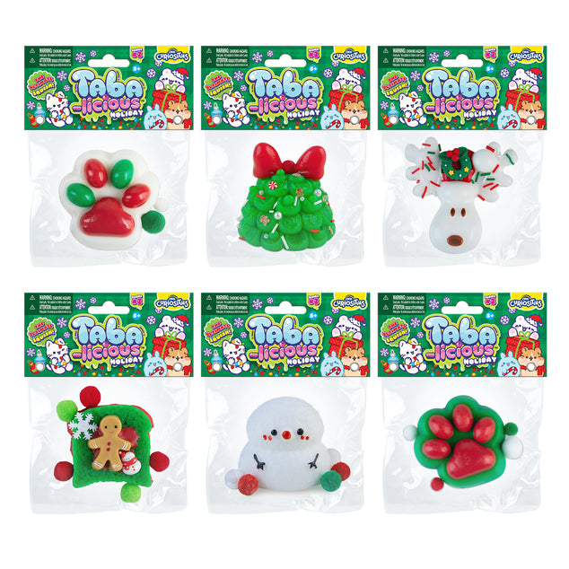 Tabalicious Holiday Squishy Toys