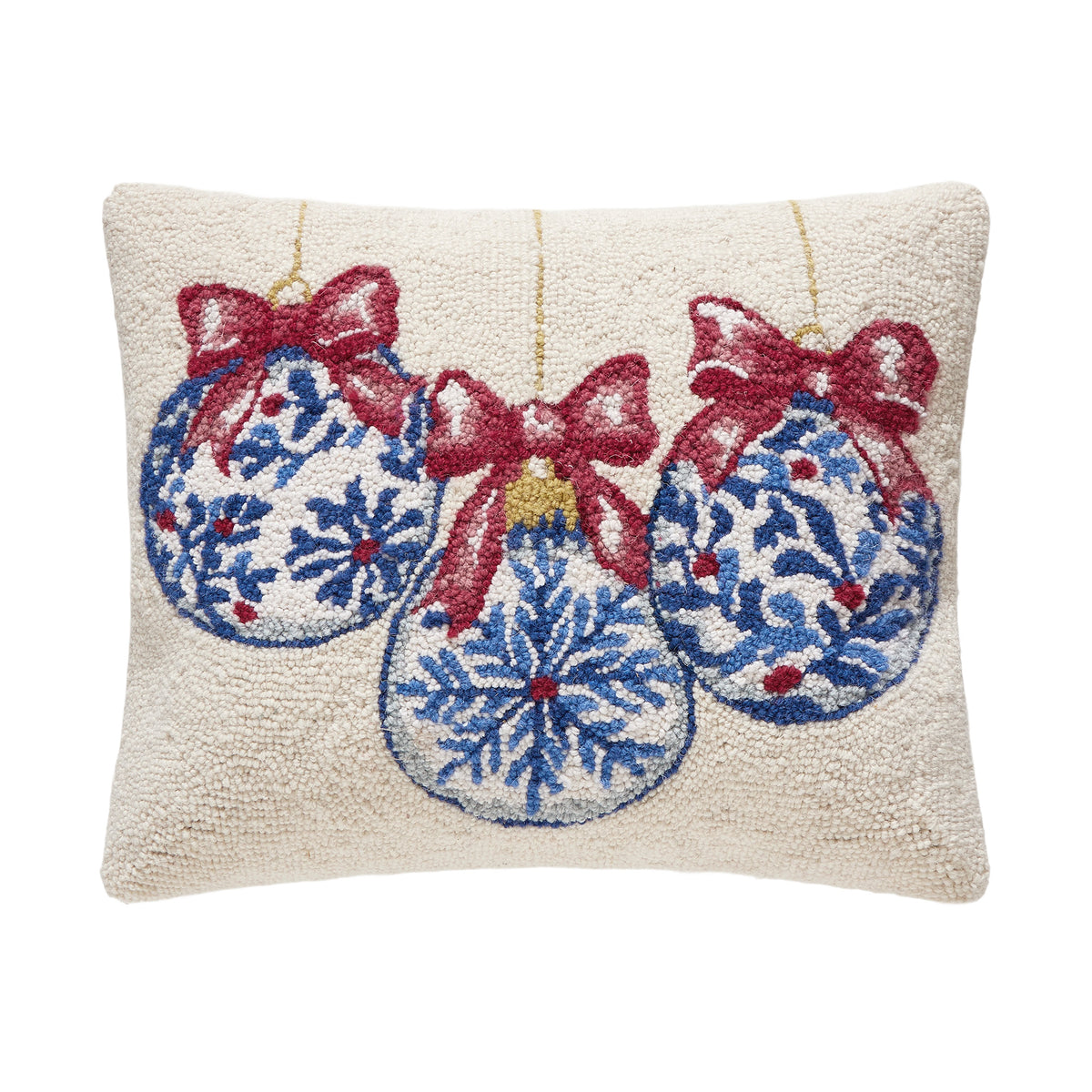 Chinoiserie Ornaments Hook Pillow – 16" x 20"