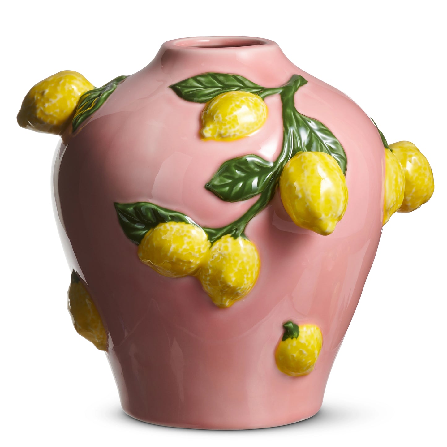 Pink Lemon Vase – 9.5"