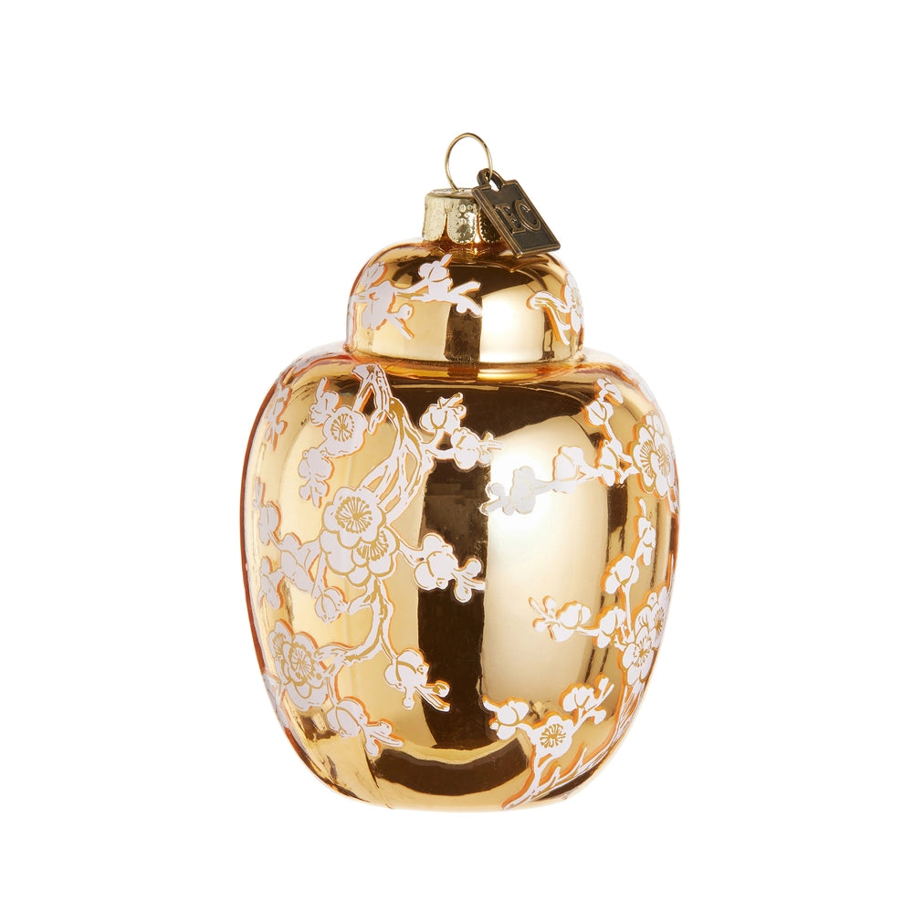 Eric Cortina 3.5" Golden Ginger Jar Ornament