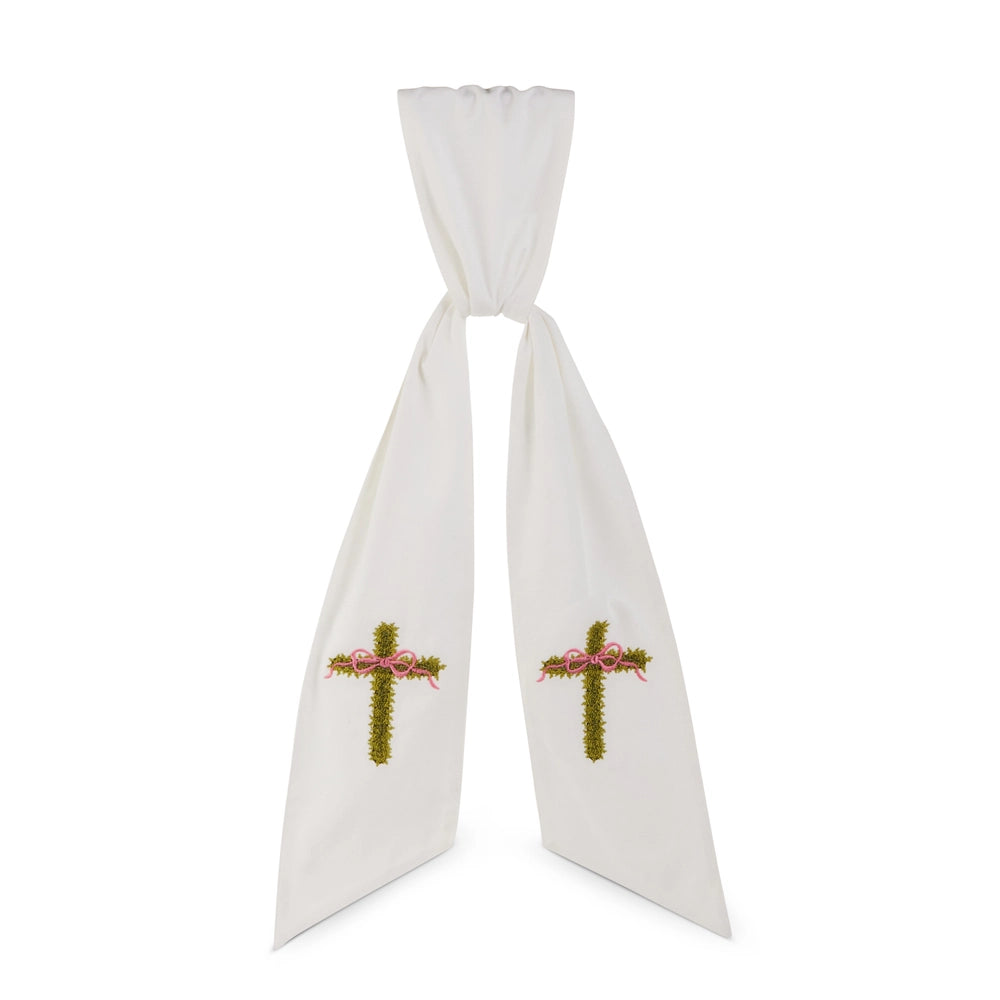 Cross Wreath Sash – 60"