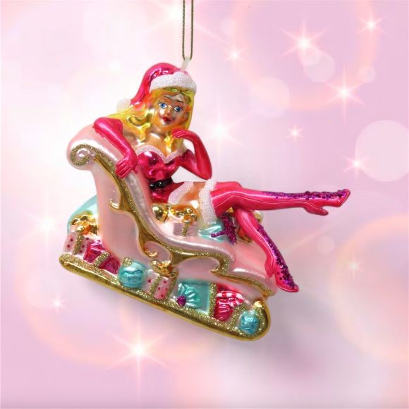 Santa’s Sleigh Belle Ornament