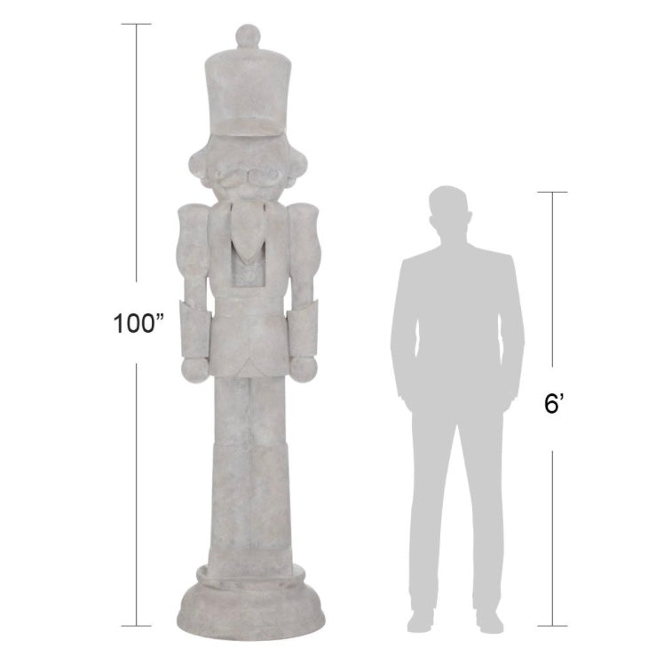 100” Antique Beige Nutcracker *Local Pick Up or Delivery Only*