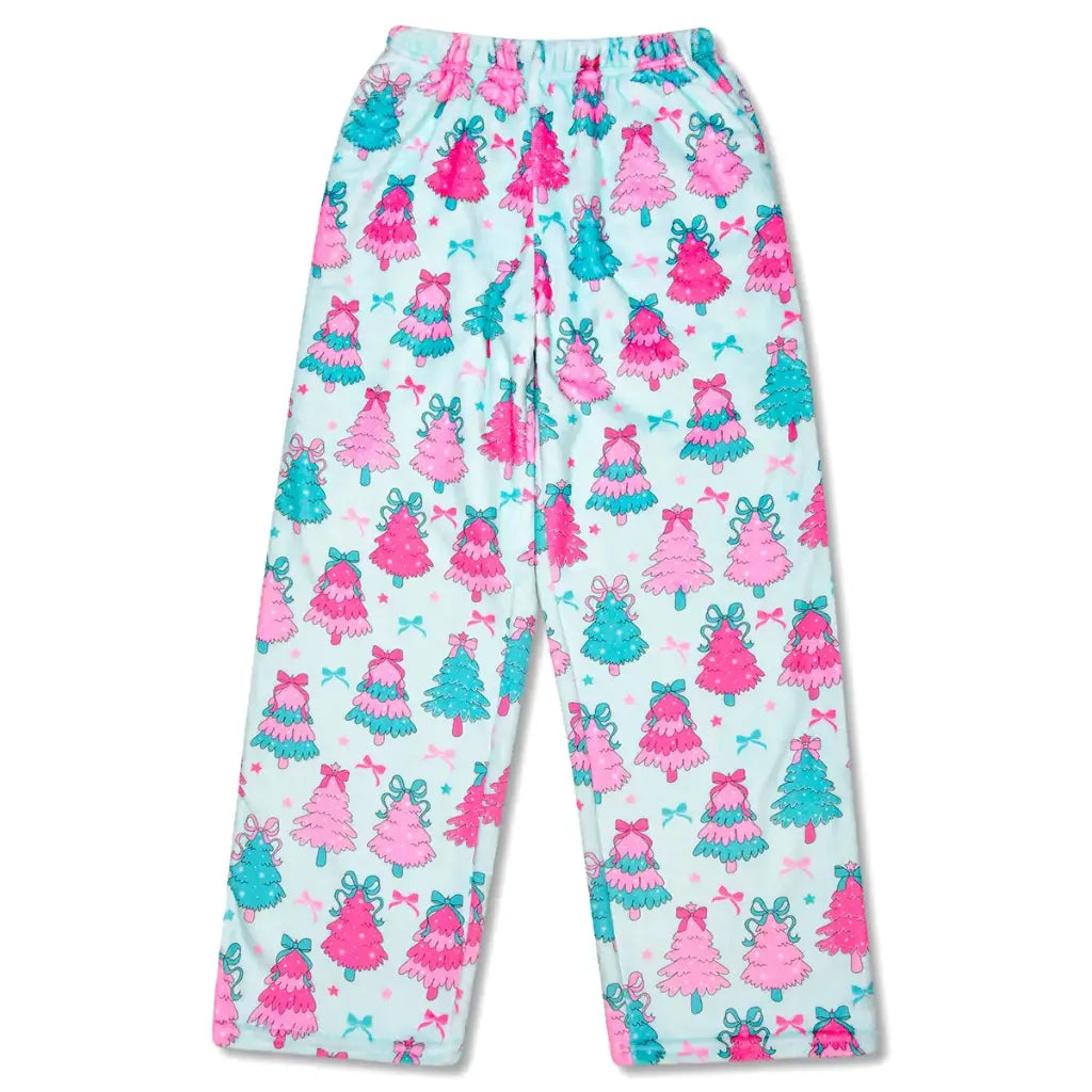 Fancy Trees Plush Pants – Children’s Sizes