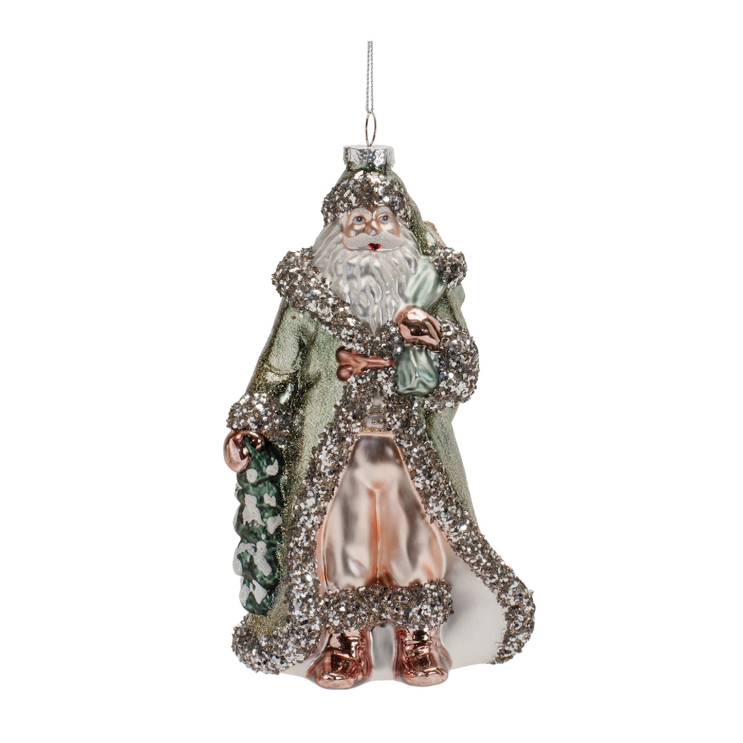 Vintage Santa Ornament – 8"