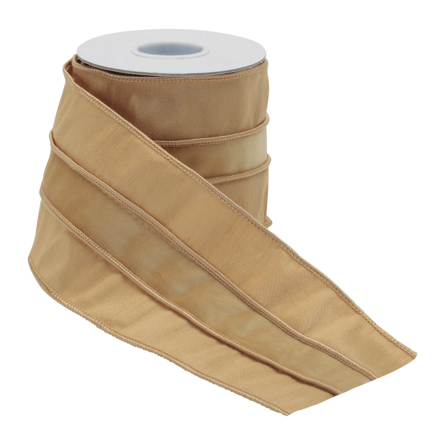 Gold Velvet & Satin Ribbon – 4" x 5 Yards