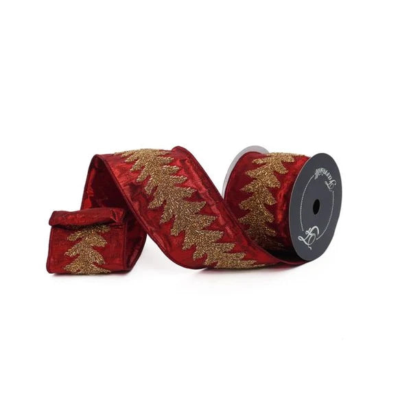 Farrisilk Winter Heirloom Velvet Ribbon – Ruby