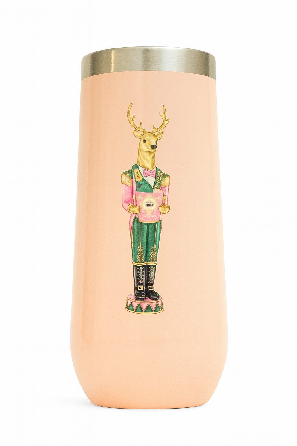 Champagne Tumbler | Dapper Deer Nutcracker