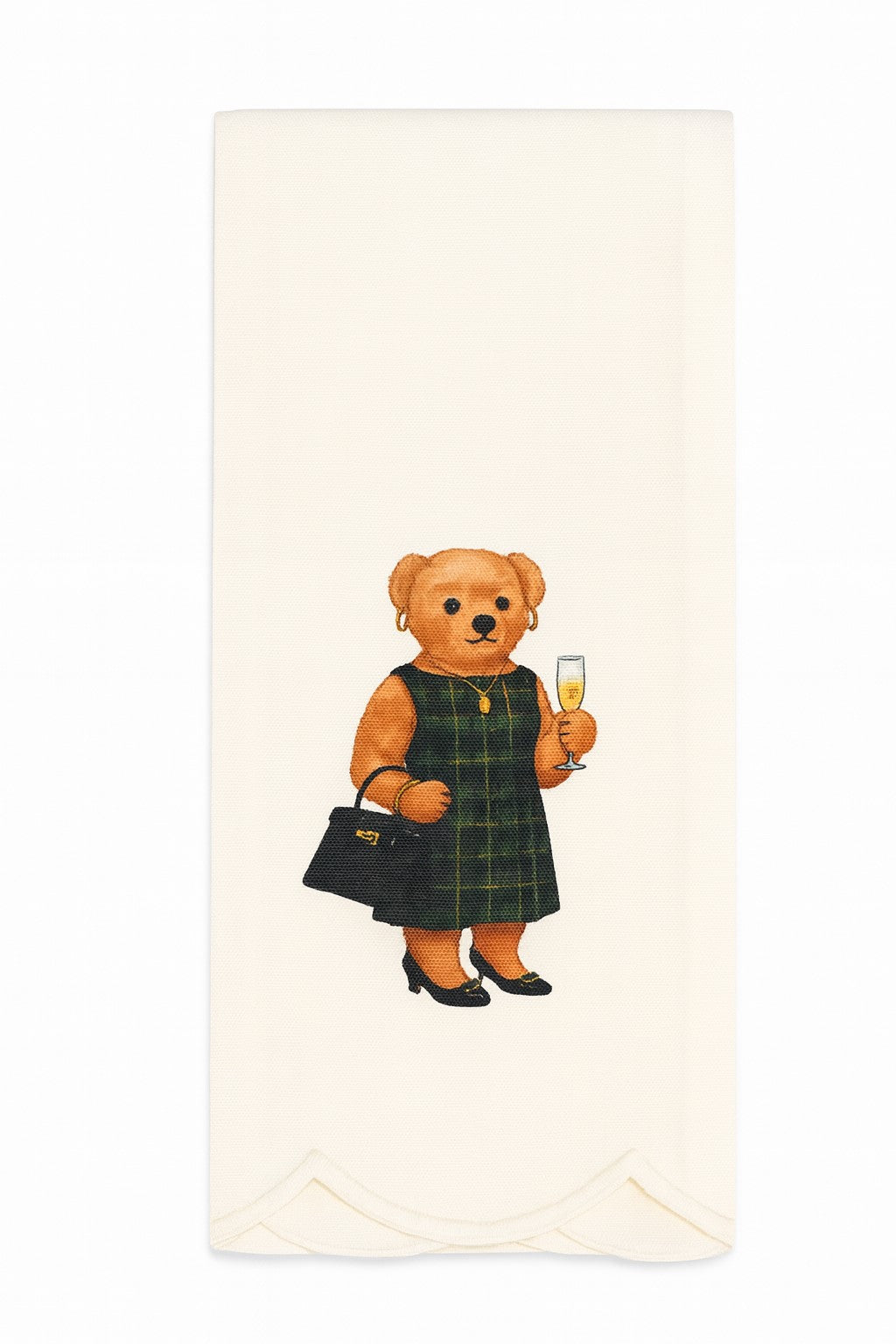 Tea Towel | Champagne Bear