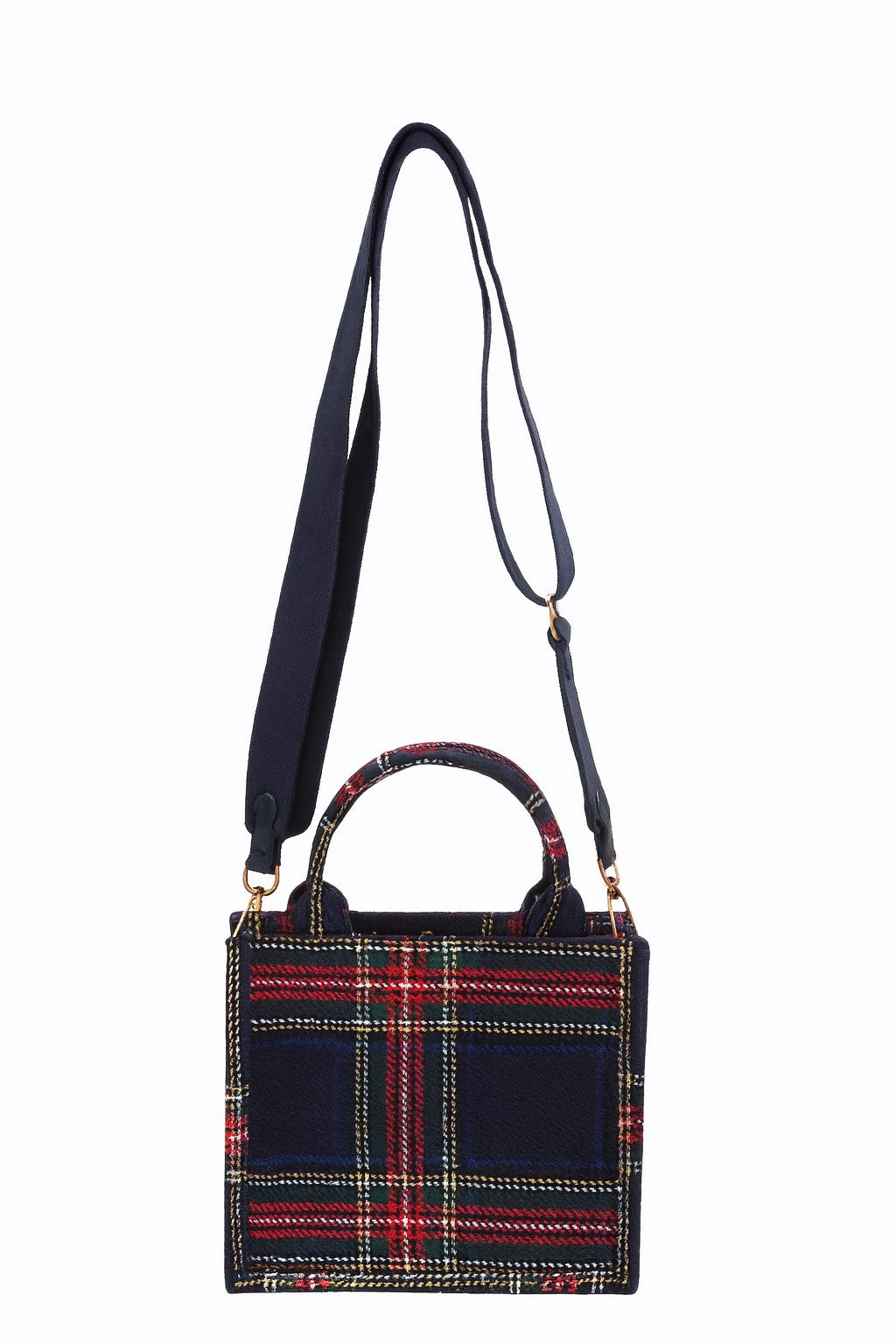 Scottie Mini Tote | Tartan Plaid