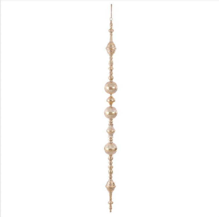Gold Metal Finial Ornament – 69.5”