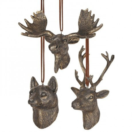 Woodland Animal Resin Ornaments