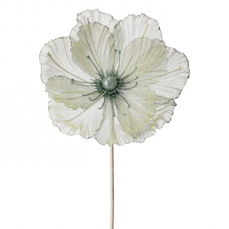 Mint Green Sheer Magnolia Stem – 22"