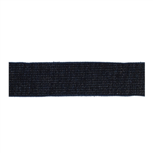 Midnight Blue Tweed Ribbon - 4” x 5 Yards