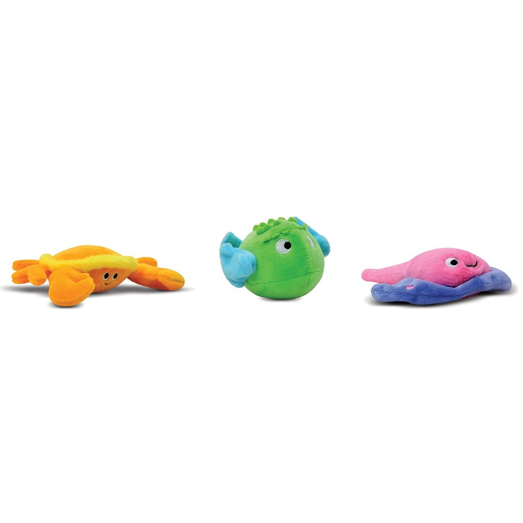 Shark Plush Character with Removable Sea Creatures