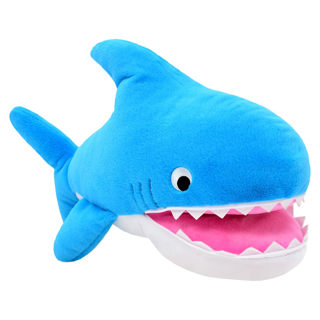 Shark Plush Character with Removable Sea Creatures