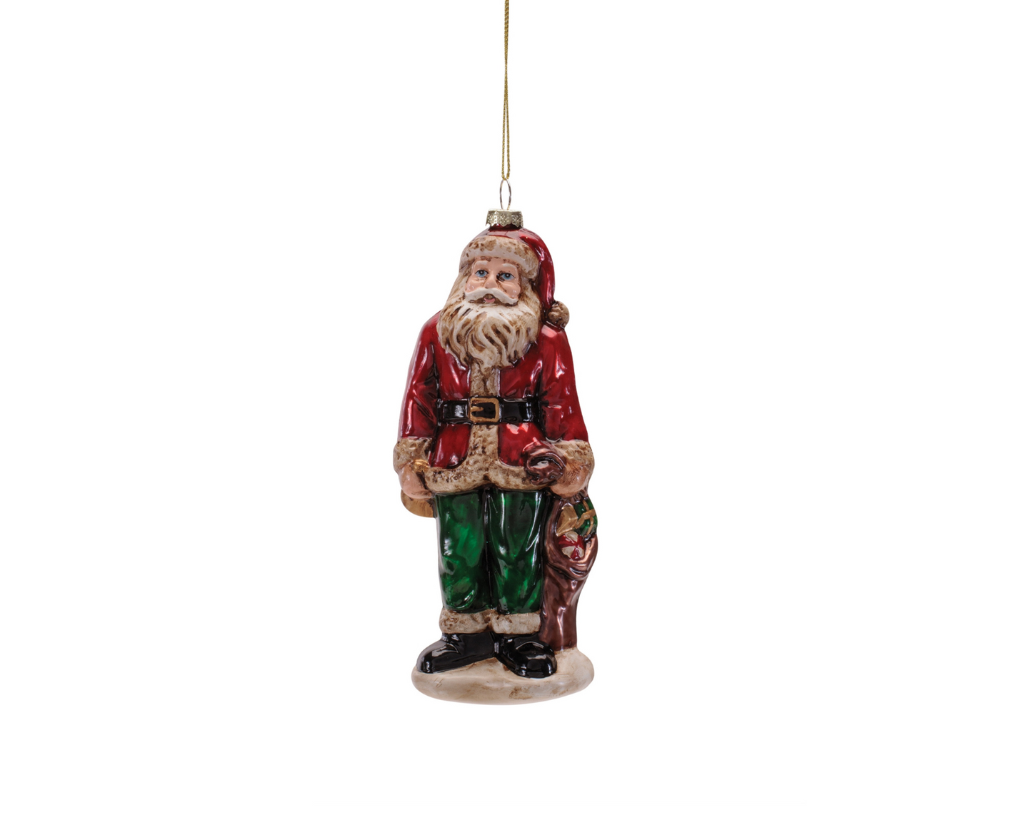 Vintage Style Santa Ornament – 7"