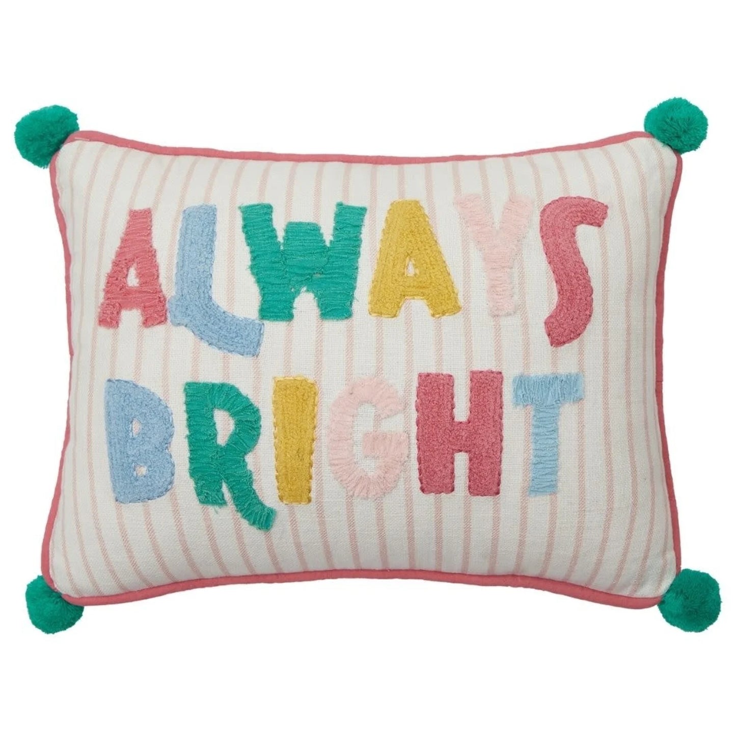 Always Bright Hook Pillow