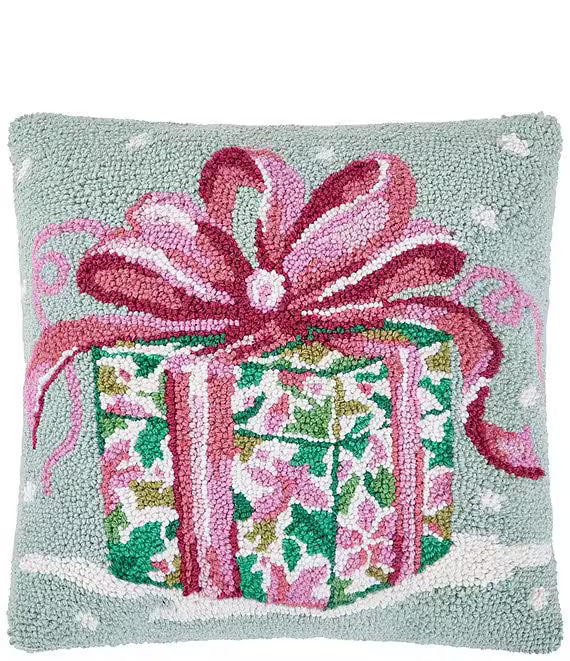 Floral Gift Box Hook Pillow