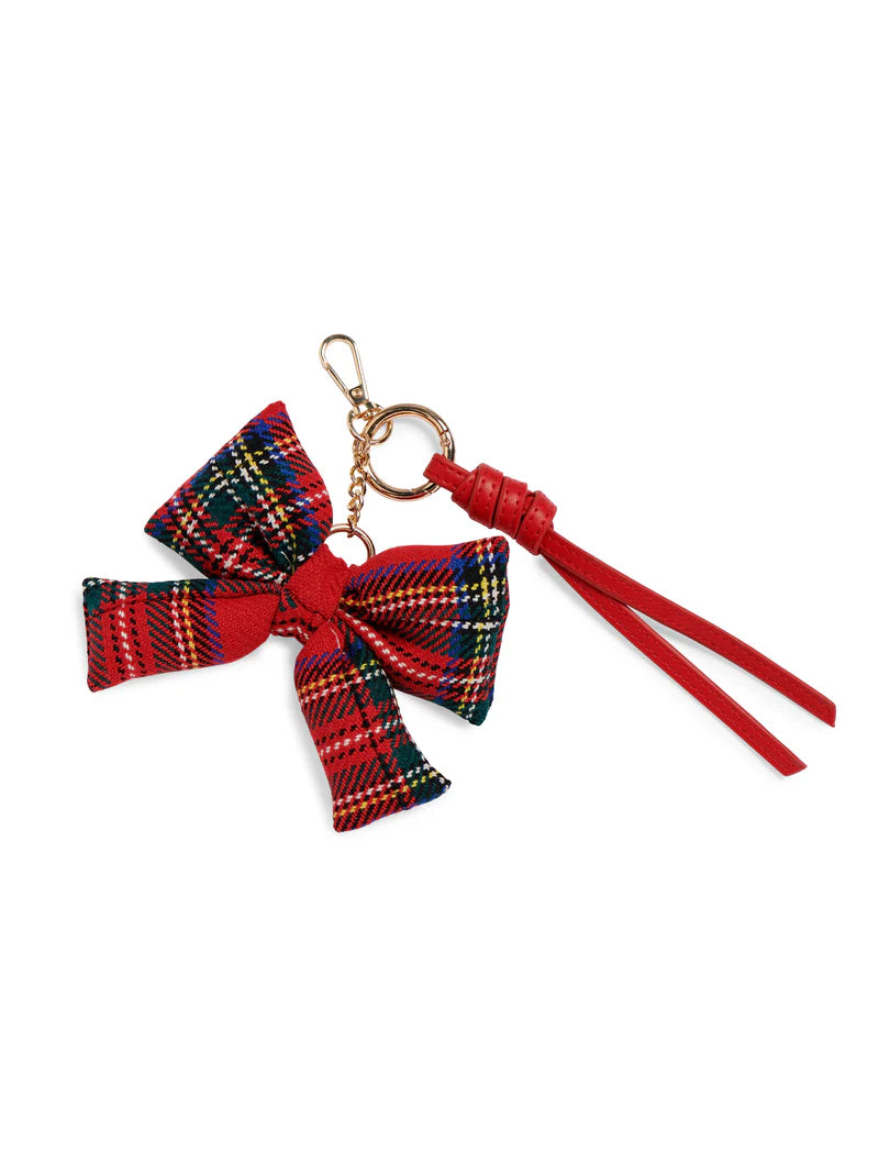 Shiraleah | Tartan Bow Keychain