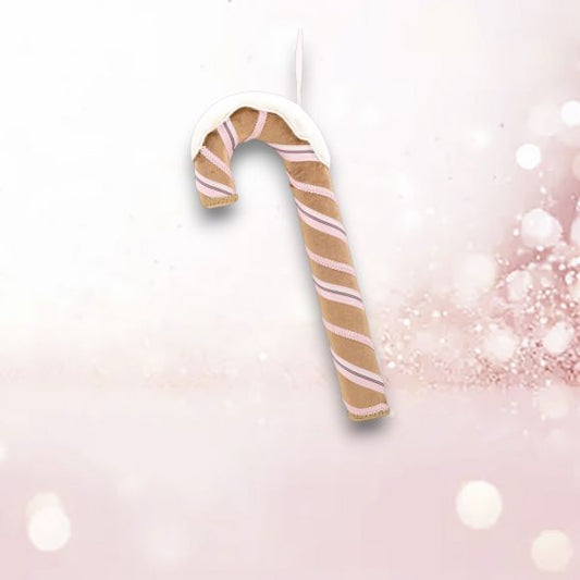 22" Gingerbread Candy Cane Decoration