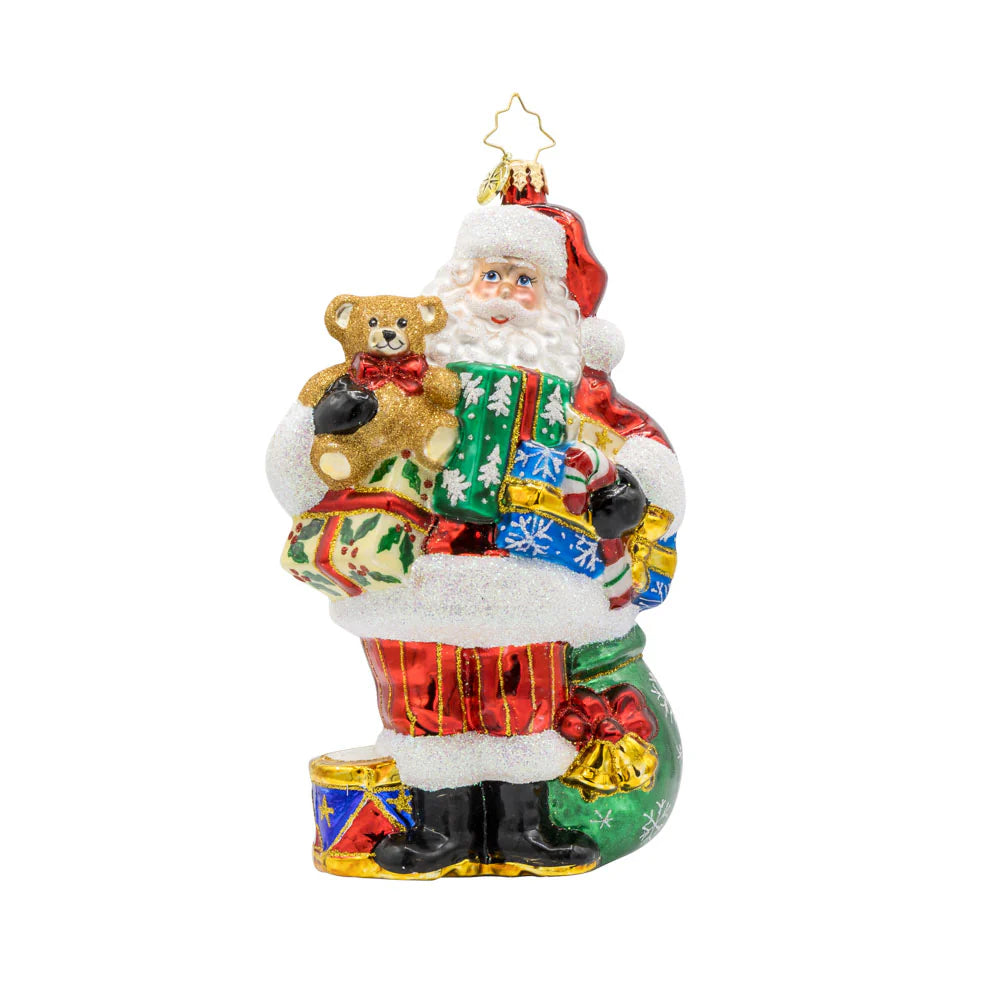 Quite A Handful Santa