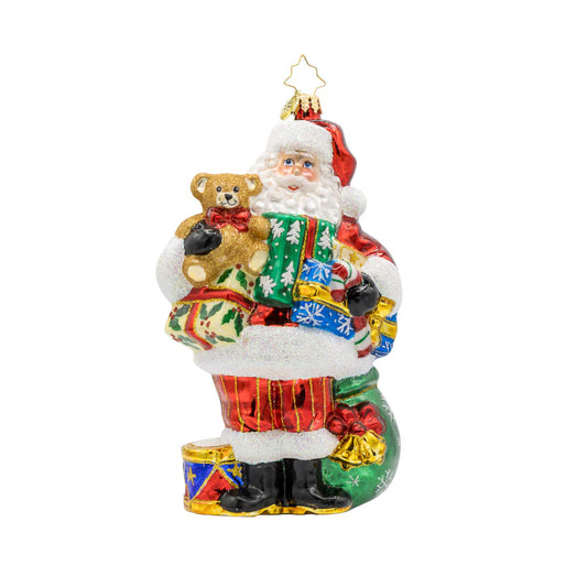 Quite A Handful Santa