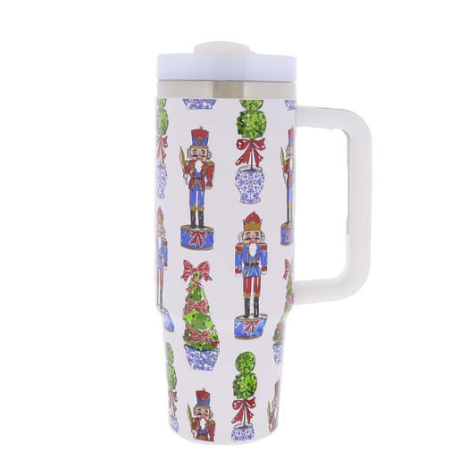 30oz Festive Nutcracker Tumbler