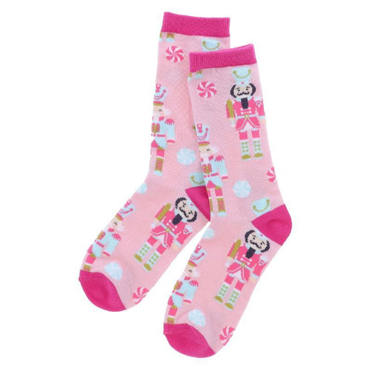Adult Tall Whimsy Nutcracker Socks