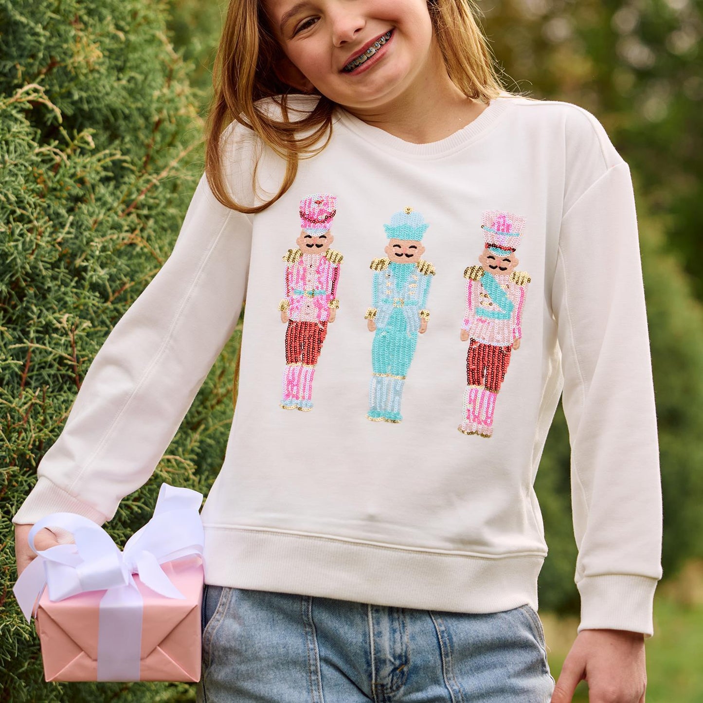 Mary Square Nutcracker Sweatshirt – Youth