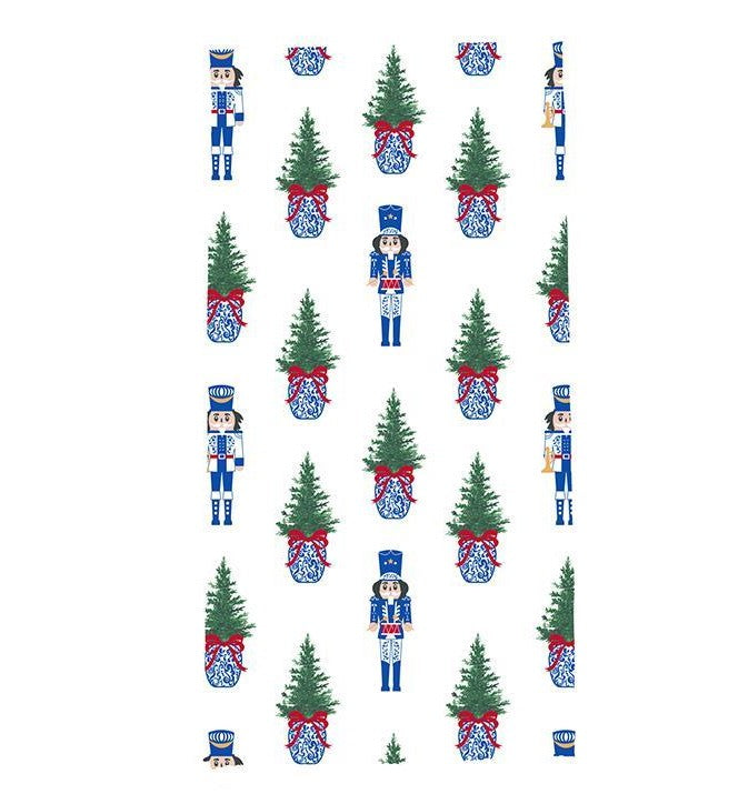 Mary Square | Merry Marchers Print Tea Towel
