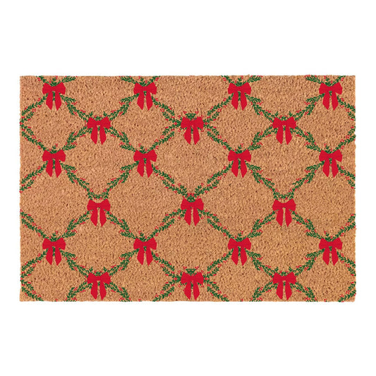 Holiday Trellis Door Mat