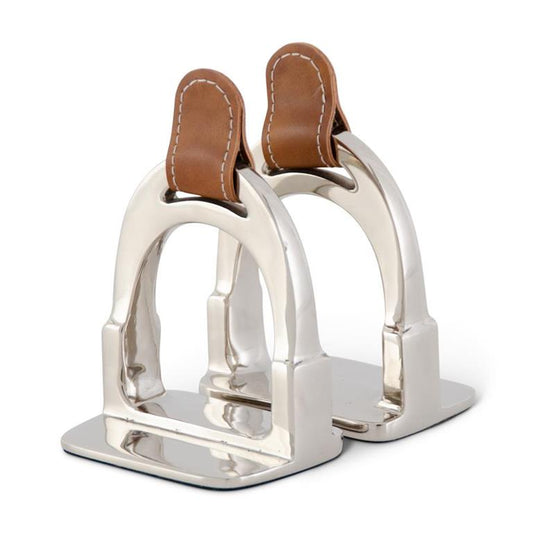 Equestrian Stirrup Bookends – Set of 2
