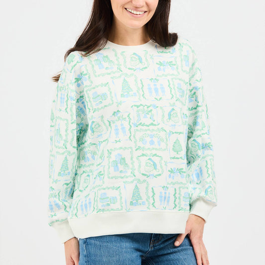 Sarah Sweatshirt – Yuletide Vignettes | Mary Square