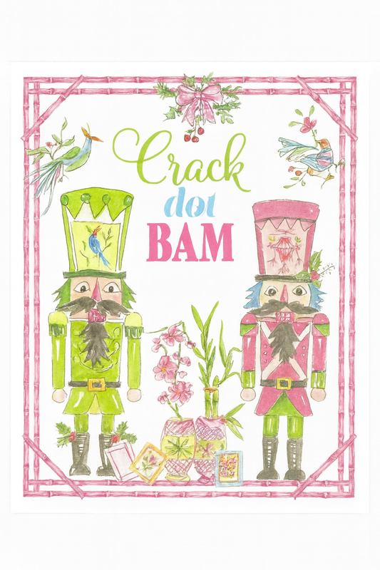 Crack Dot BAM Nutcracker Greeting Cards – Set of 10