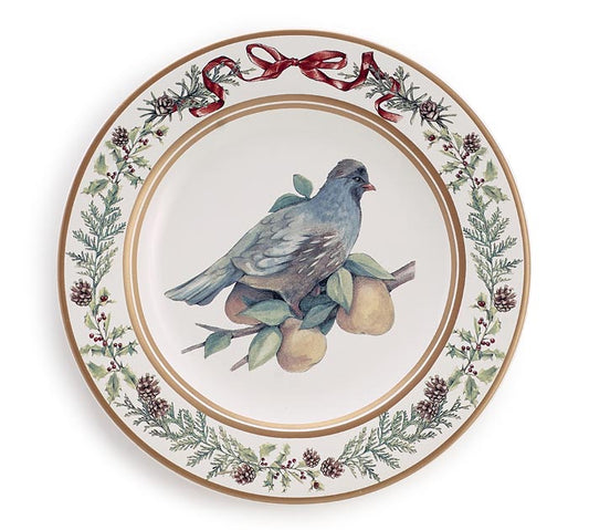 Partridge in a Pear Tree Dinner Plate