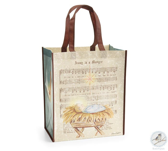 Away in a Manger Reusable Tote