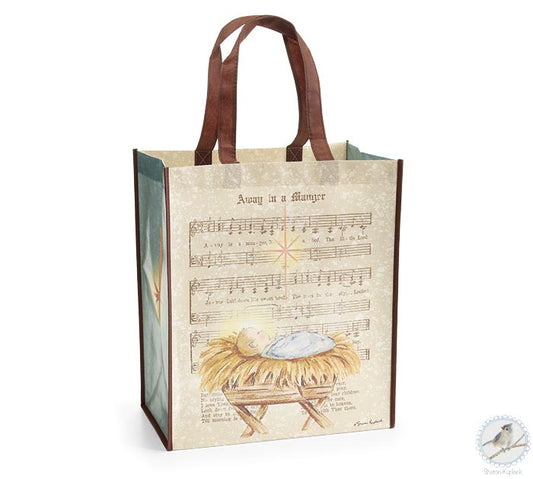 Away in a Manger Reusable Tote