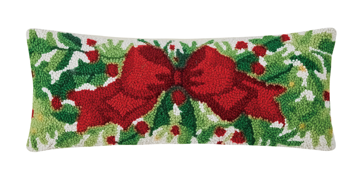 Holiday Cheer Hook Pillow – Poly Filled | 8" x 20"