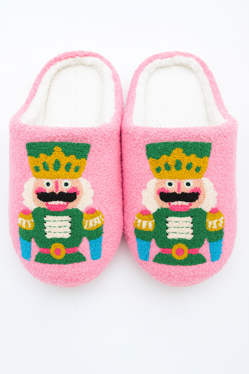 Adult Nutcracker Slippers – Pink