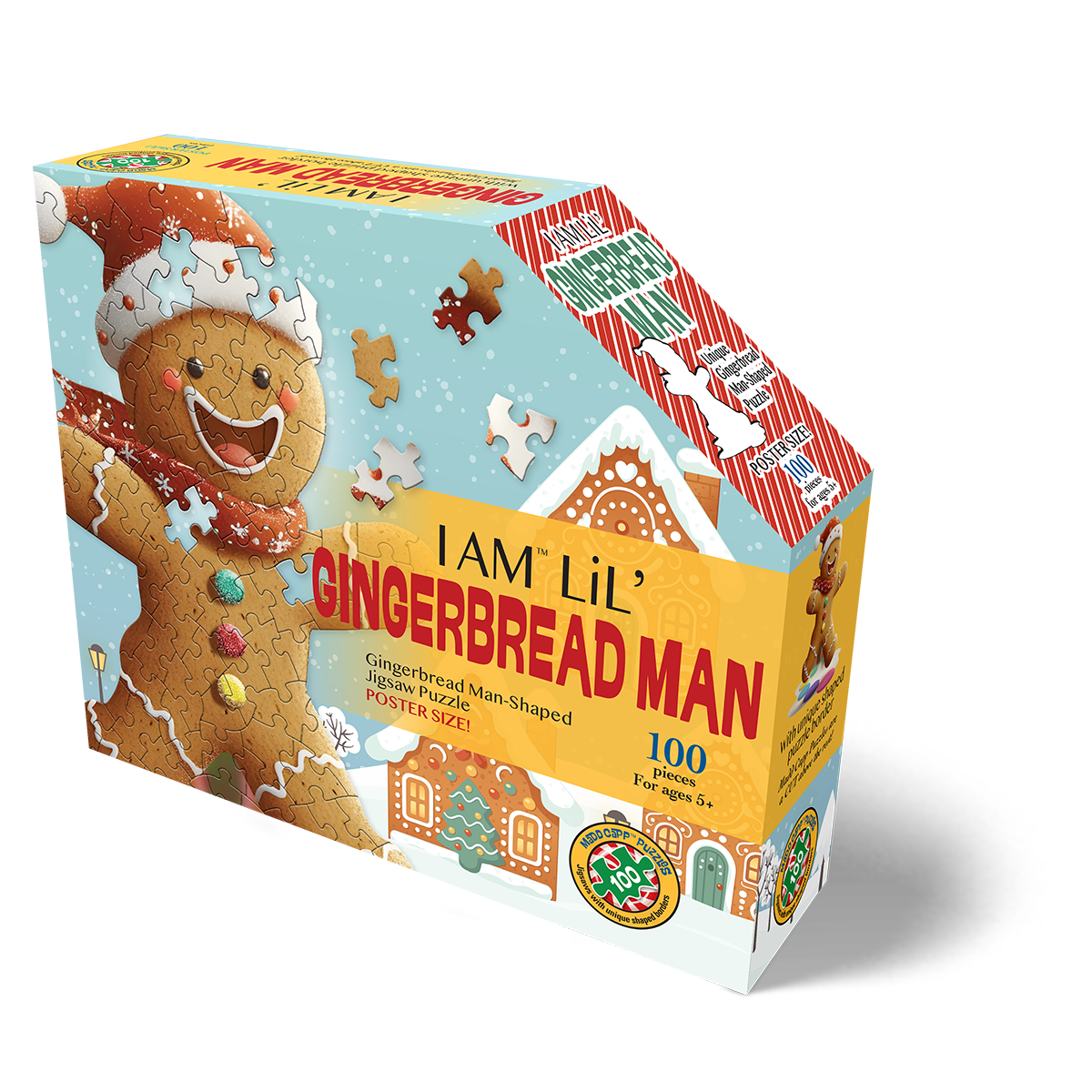 I Am Lil’ Gingerbread Man Puzzle – 100 Pieces