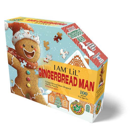 I Am Lil’ Gingerbread Man Puzzle – 100 Pieces