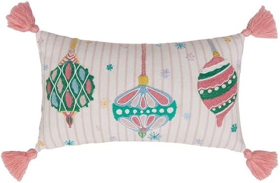 Holiday Brights Ornament Pillow