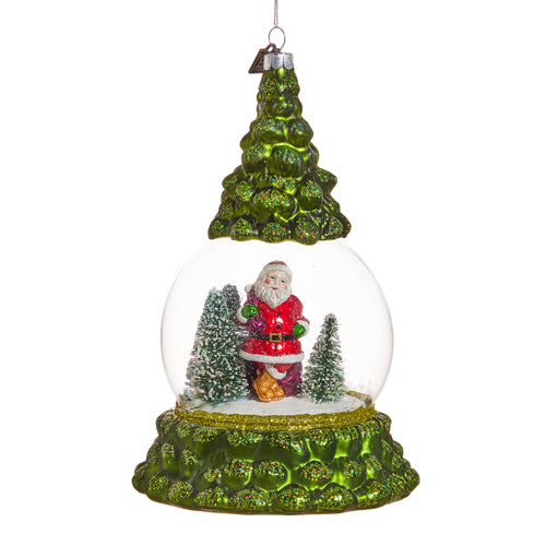 E.C “Santa in the Forest” Ornament
