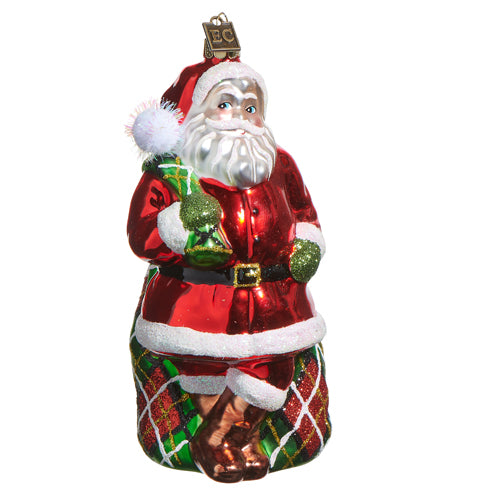 E.C Santa’s Coming to Town Ornament – 5.5”