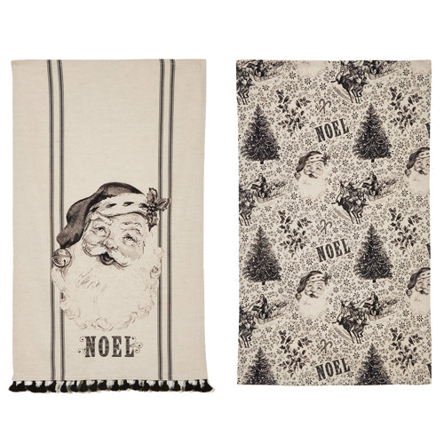 Noel Santa Kitchen Towels – Sold Separately